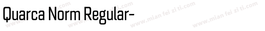 Quarca Norm Regular字体转换